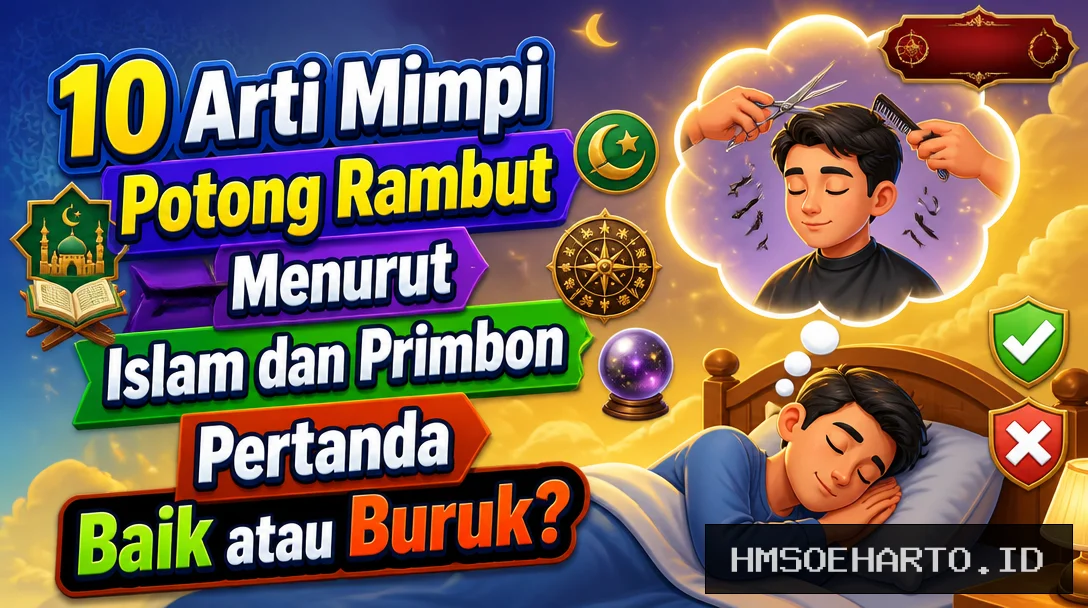 10 Arti Mimpi Potong Rambut Menurut Islam dan Primbon, Pertanda Baik atau Buruk?