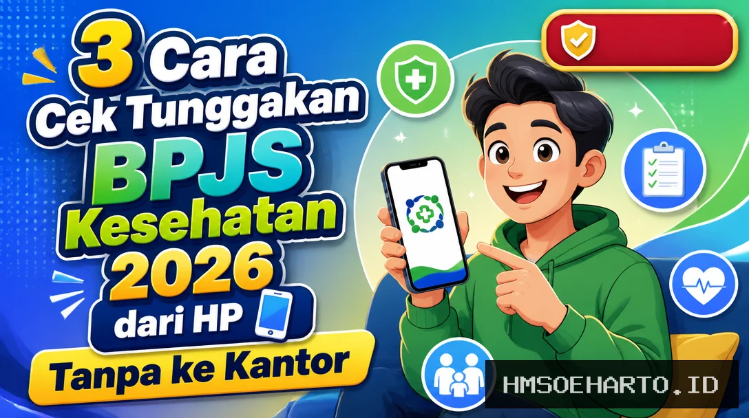 3 Cara Cek Tunggakan BPJS Kesehatan 2026 dari HP Tanpa ke Kantor
