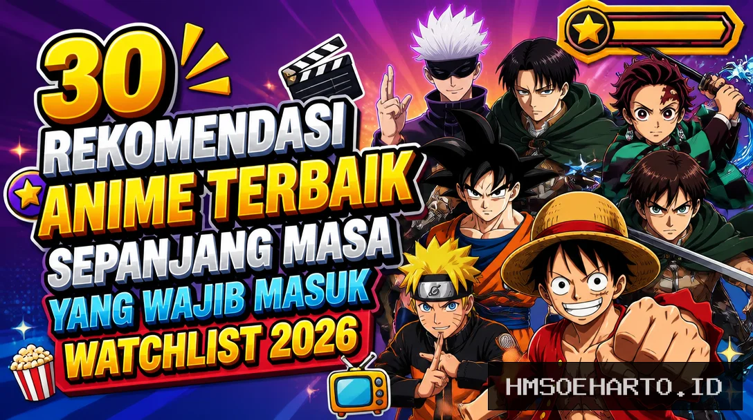 30 Rekomendasi Anime Terbaik Sepanjang Masa yang Wajib Masuk Watchlist 2026