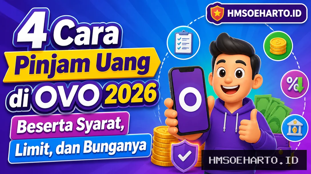 4 Cara Pinjam Uang di OVO 2026 Beserta Syarat, Limit, dan Bunganya