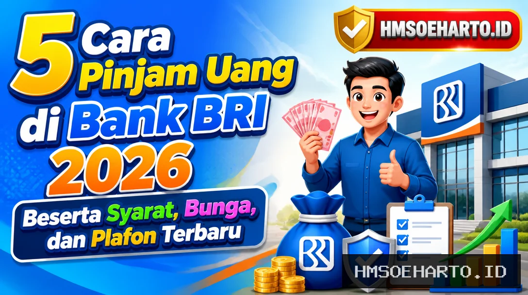 5 Cara Pinjam Uang di Bank BRI 2026 Beserta Syarat, Bunga, dan Plafon Terbaru
