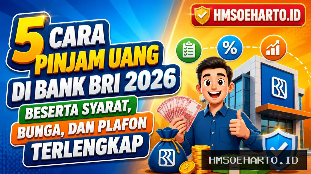 5 Cara Pinjam Uang di Bank BRI 2026 Beserta Syarat, Bunga, dan Plafon Terlengkap