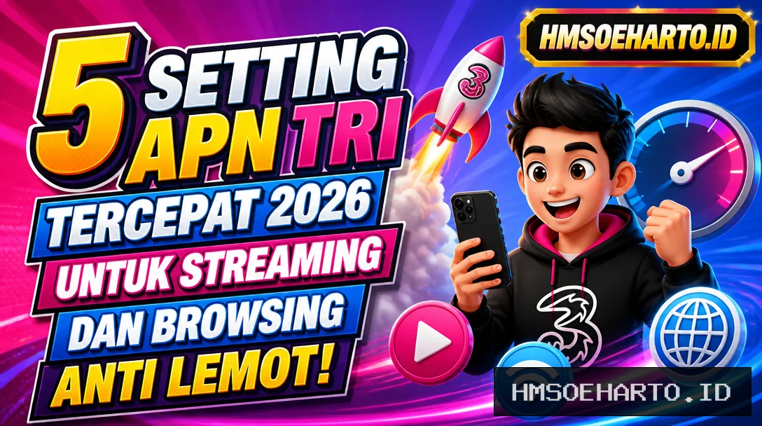 5 Setting APN Tri Tercepat 2026 untuk Streaming dan Browsing Anti Lemot!