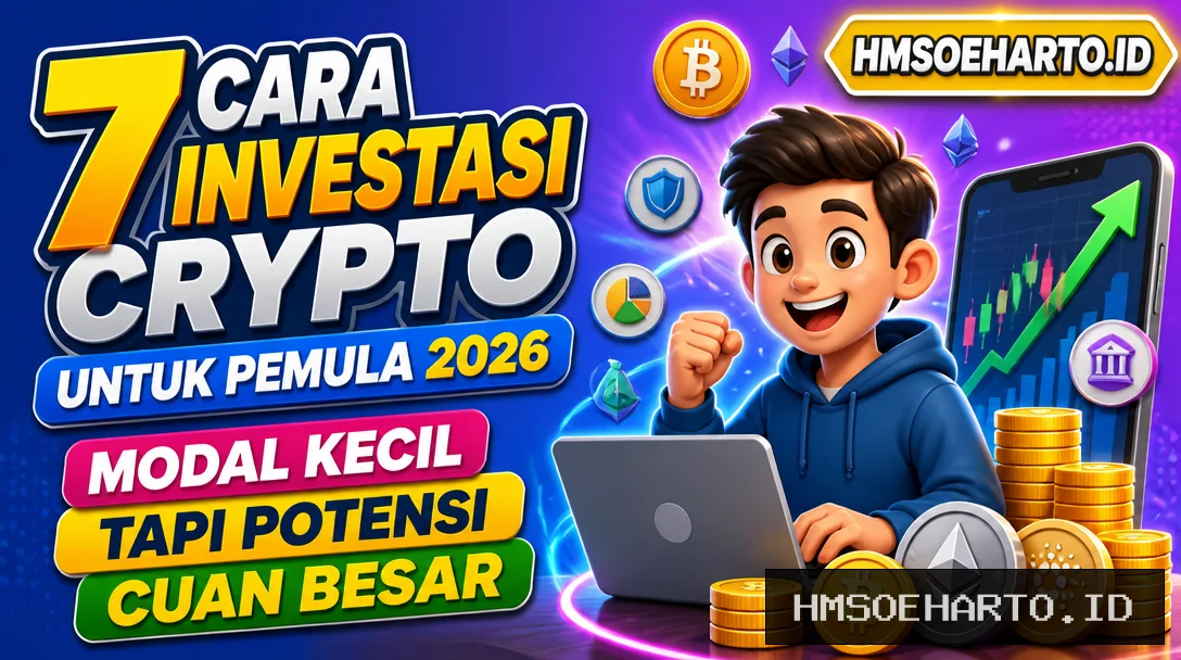 7 Cara Investasi Crypto untuk Pemula 2026, Modal Kecil Tapi Potensi Cuan Besar