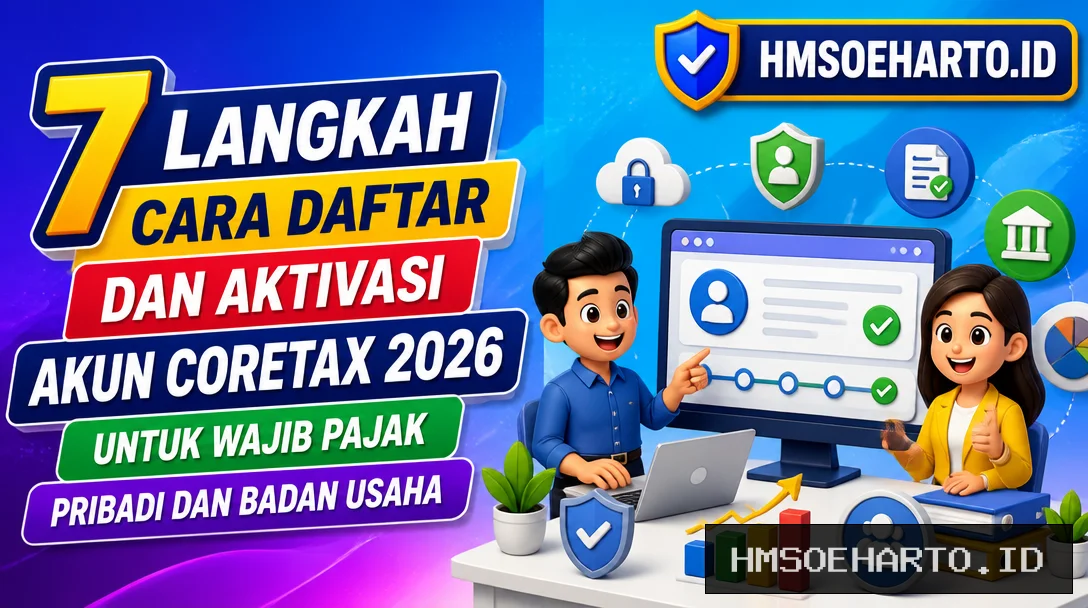 7 Langkah Cara Daftar dan Aktivasi Akun Coretax 2026 untuk Wajib Pajak Pribadi dan Badan Usaha