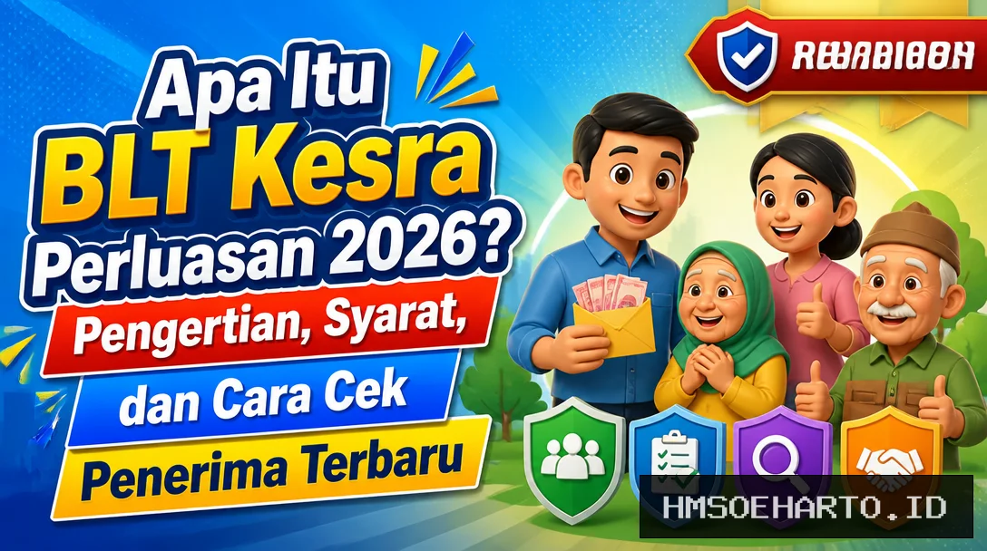 Apa Itu BLT Kesra Perluasan 2026? Pengertian, Syarat, dan Cara Cek Penerima Terbaru