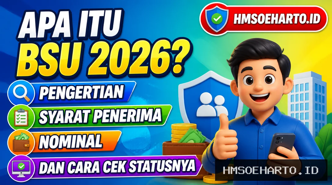 Apa Itu BSU 2026? Pengertian, Syarat Penerima, Nominal, dan Cara Cek Statusnya
