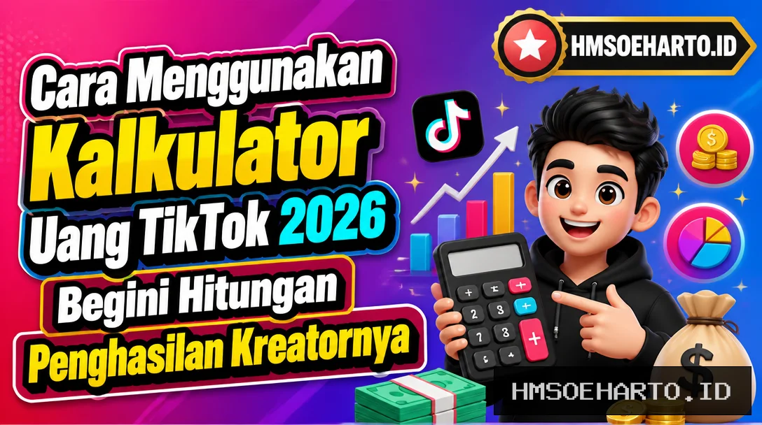 Cara Menggunakan Kalkulator Uang TikTok 2026, Begini Hitungan Penghasilan Kreatornya