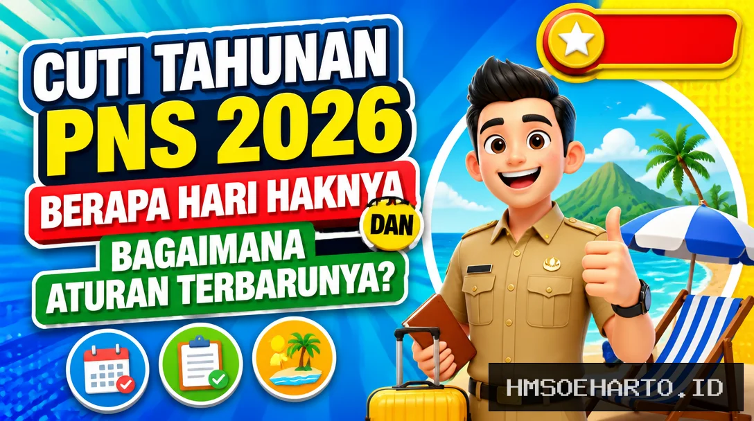Cuti Tahunan PNS 2026, Berapa Hari Haknya dan Bagaimana Aturan Terbarunya?