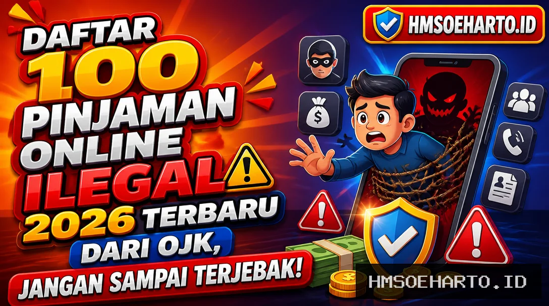 Daftar 100 Pinjaman Online Ilegal 2026 Terbaru dari OJK, Jangan Sampai Terjebak!