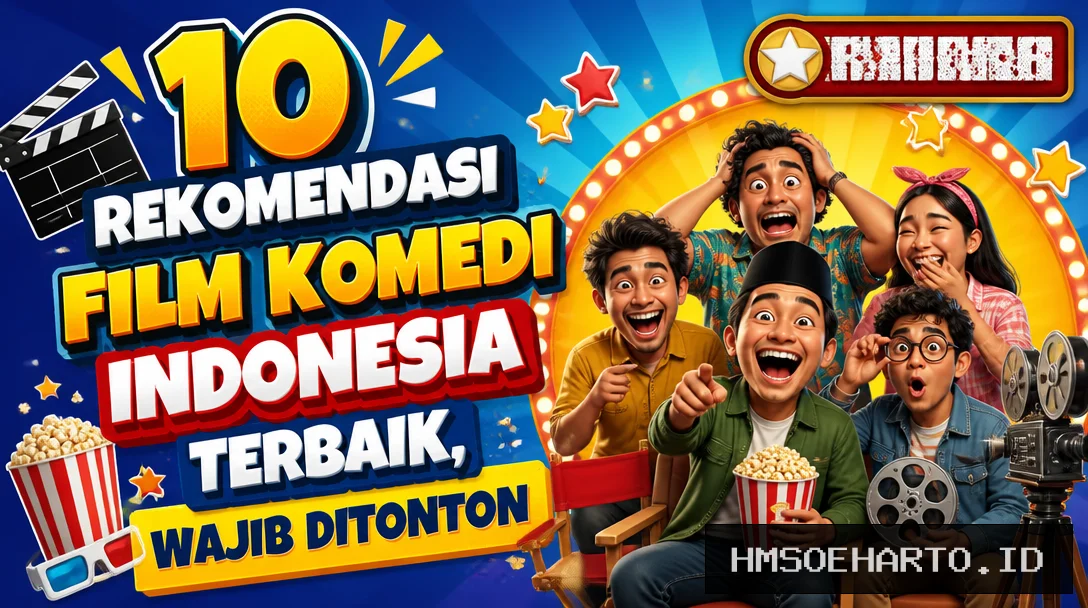 10 Rekomendasi Film Komedi Indonesia Terbaik, Wajib Ditonton