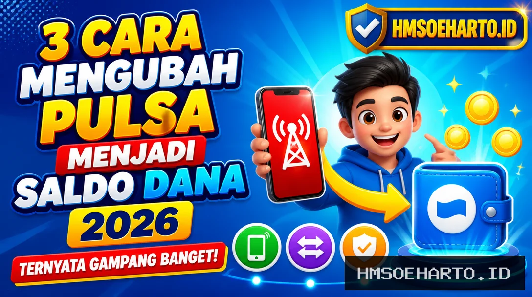 3 Cara Mengubah Pulsa Menjadi Saldo DANA 2026, Ternyata Gampang Banget!
