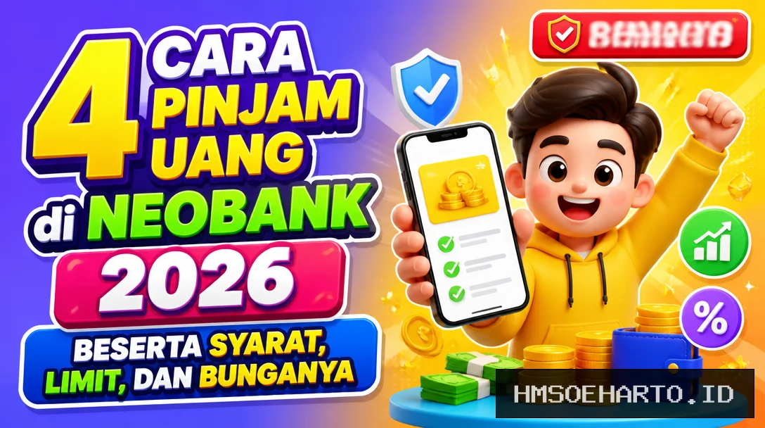 4 Cara Pinjam Uang di Neobank 2026 Beserta Syarat, Limit, dan Bunganya