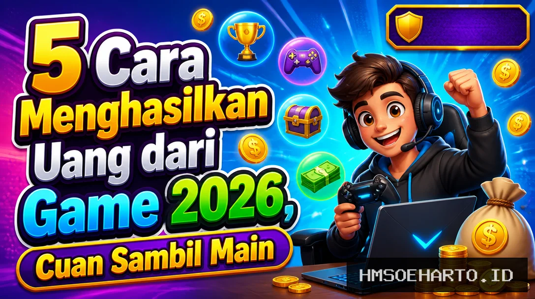 5 Cara Menghasilkan Uang dari Game 2026, Cuan Sambil Main