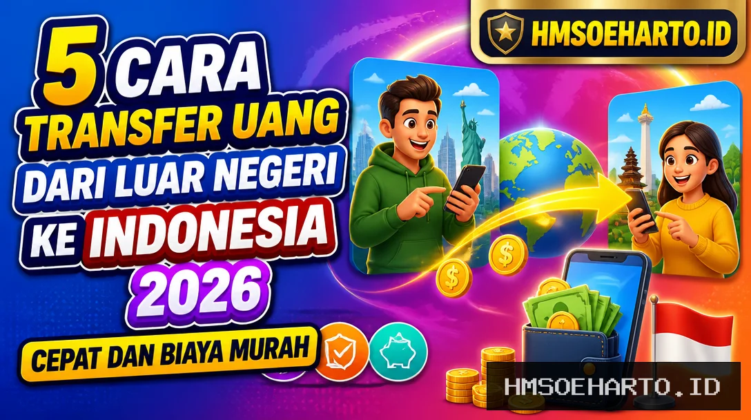5 Cara Transfer Uang dari Luar Negeri ke Indonesia 2026, Cepat dan Biaya Murah