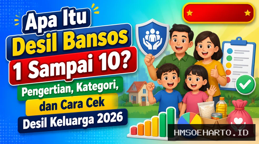 Apa Itu Desil Bansos 1 Sampai 10? Pengertian, Kategori, dan Cara Cek Desil Keluarga 2026