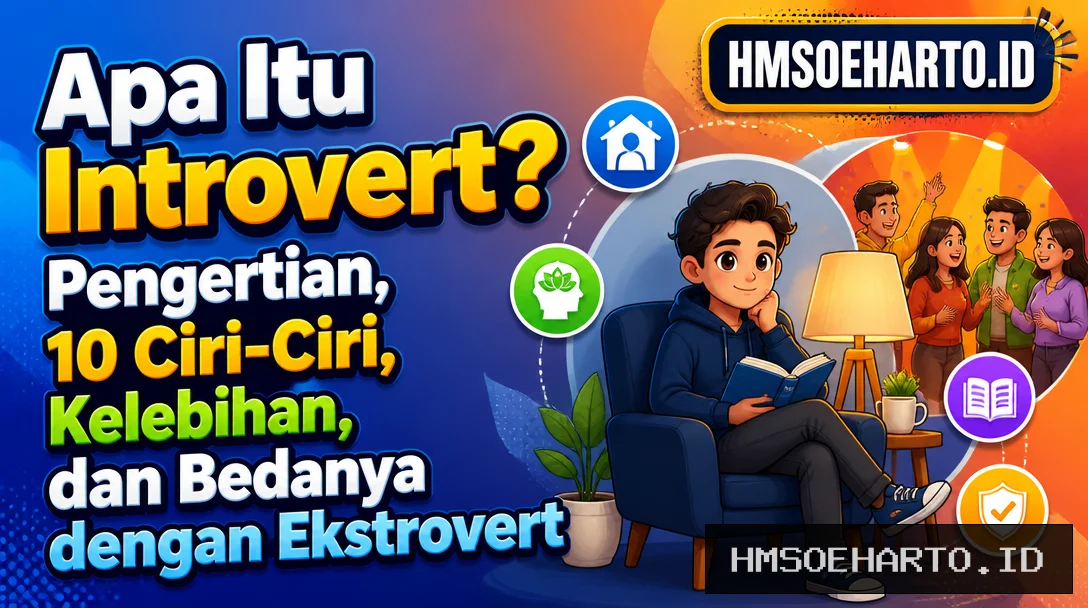 Apa Itu Introvert? Pengertian, 10 Ciri-Ciri, Kelebihan, dan Bedanya dengan Ekstrovert