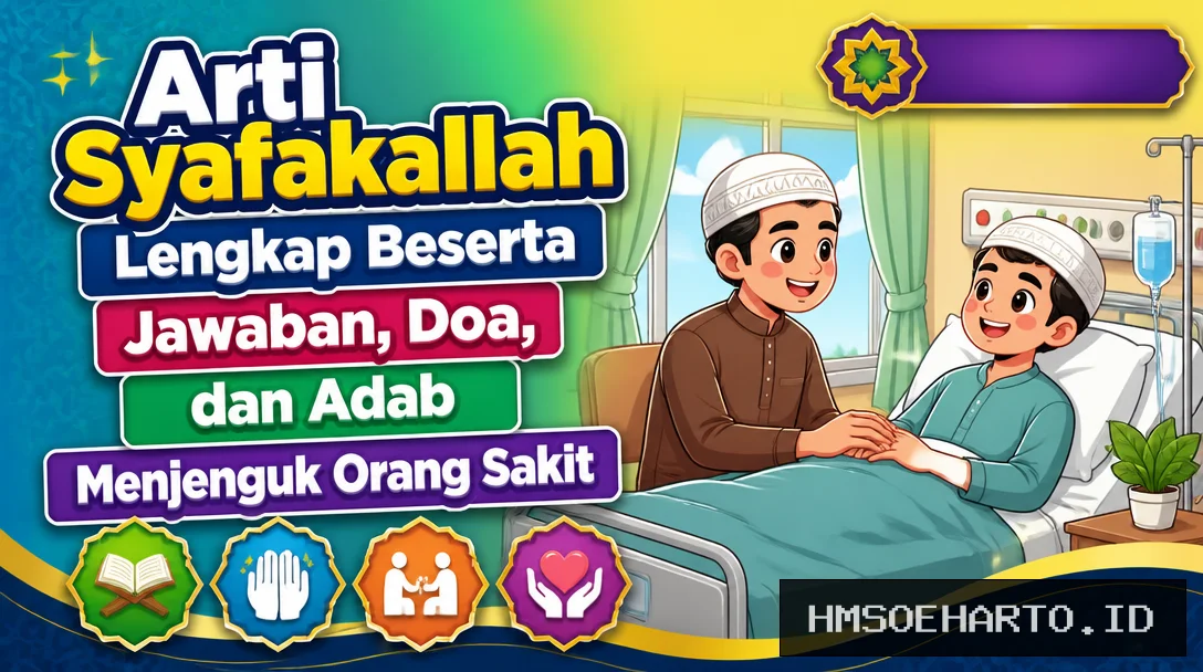 Arti Syafakallah Lengkap Beserta Jawaban, Doa, dan Adab Menjenguk Orang Sakit