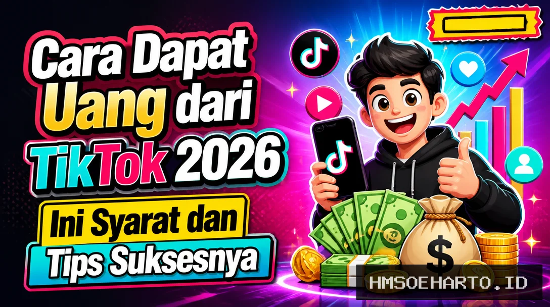 Cara Dapat Uang dari TikTok 2026, Ini Syarat dan Tips Suksesnya