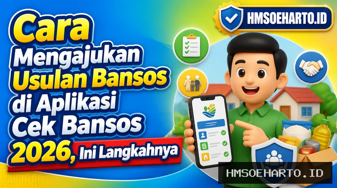 Cara Mengajukan Usulan Bansos di Aplikasi Cek Bansos 2026, Ini Langkahnya