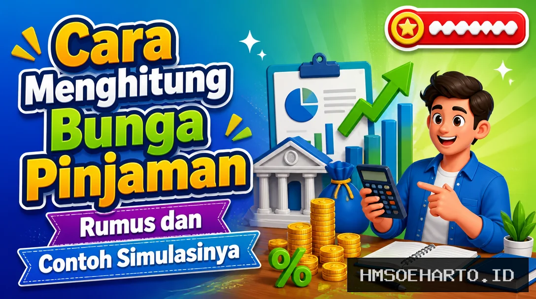 Cara Menghitung Bunga Pinjaman, Rumus dan Contoh Simulasinya