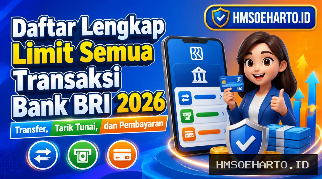 Daftar Lengkap Limit Semua Transaksi Bank BRI 2026, Transfer, Tarik Tunai, dan Pembayaran