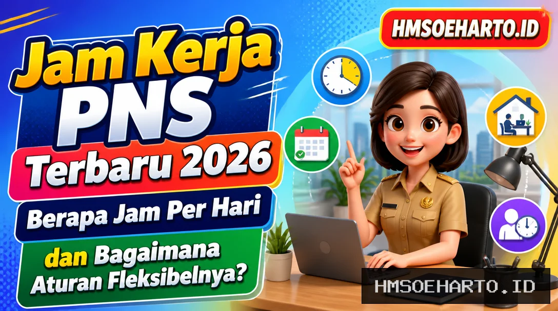 Jam Kerja PNS Terbaru 2026, Berapa Jam Per Hari dan Bagaimana Aturan Fleksibelnya?