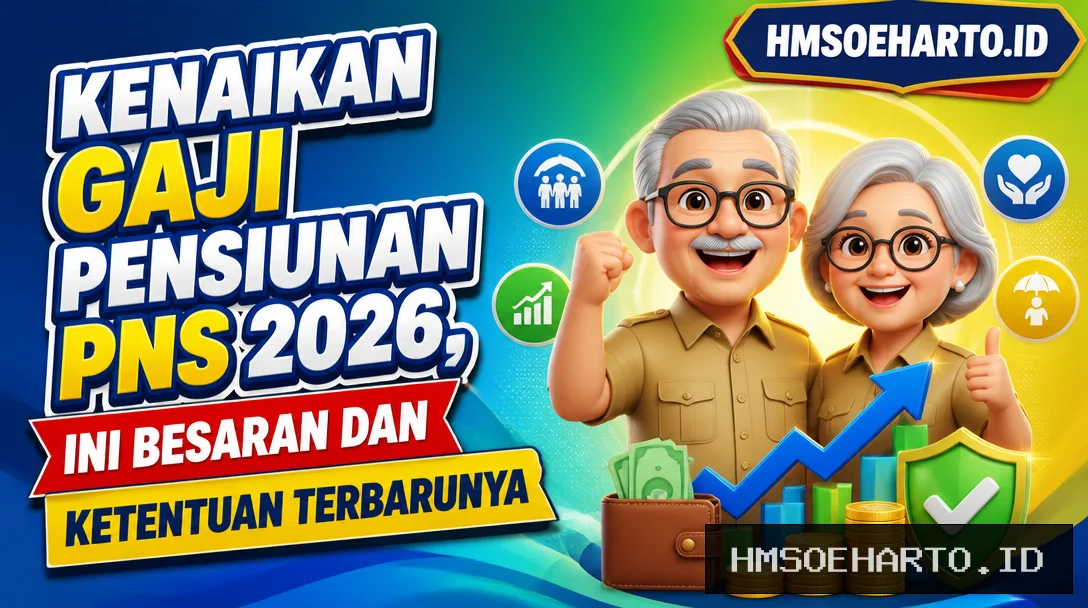 Kenaikan Gaji Pensiunan PNS 2026, Ini Besaran dan Ketentuan Terbarunya
