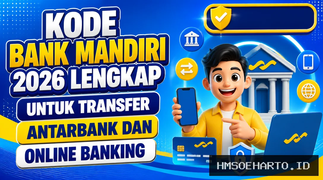 Kode Bank Mandiri 2026 Lengkap untuk Transfer Antarbank dan Online Banking