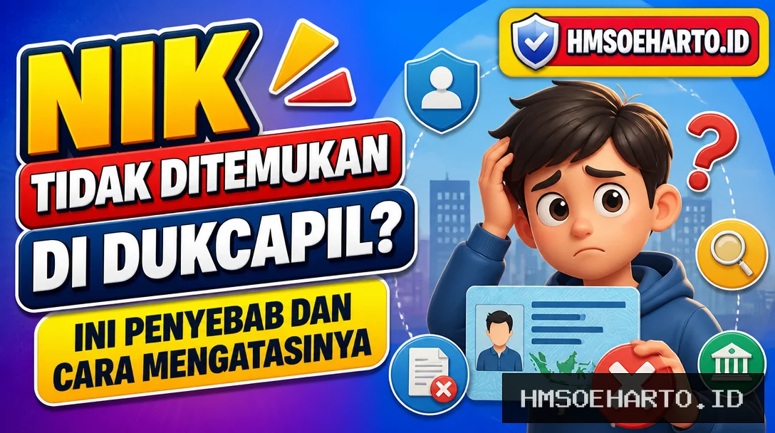 NIK Tidak Ditemukan di Dukcapil? Ini Penyebab dan Cara Mengatasinya