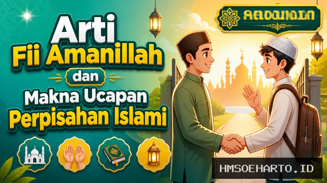 Arti Fii Amanillah dan Makna Ucapan Perpisahan Islami