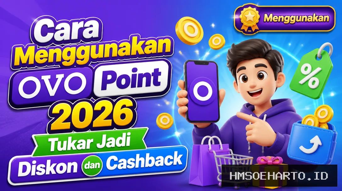 Cara Menggunakan OVO Point 2026, Tukar Jadi Diskon dan Cashback