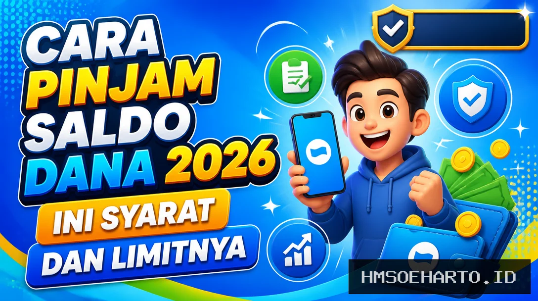 Cara Pinjam Saldo DANA 2026, Ini Syarat dan Limitnya