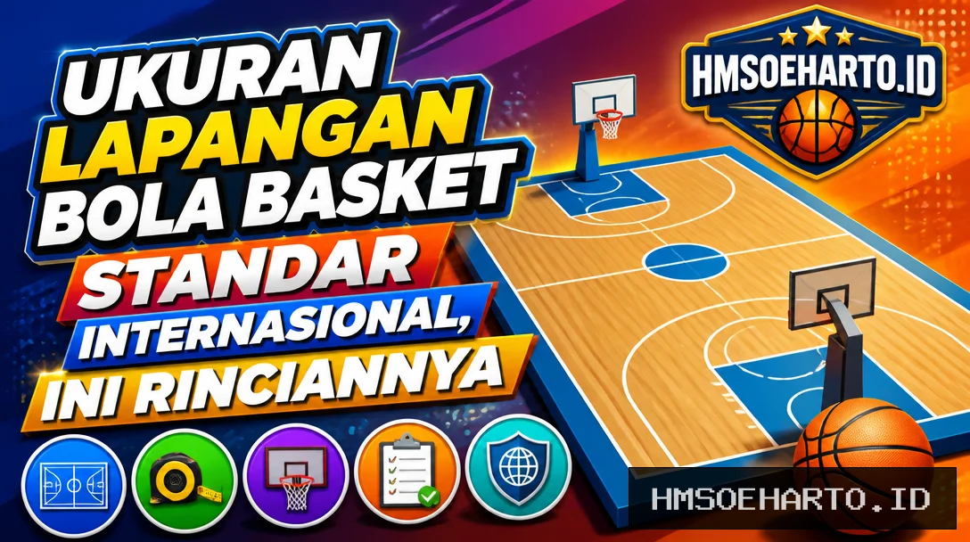 Ukuran Lapangan Bola Basket Standar Internasional, Ini Rinciannya